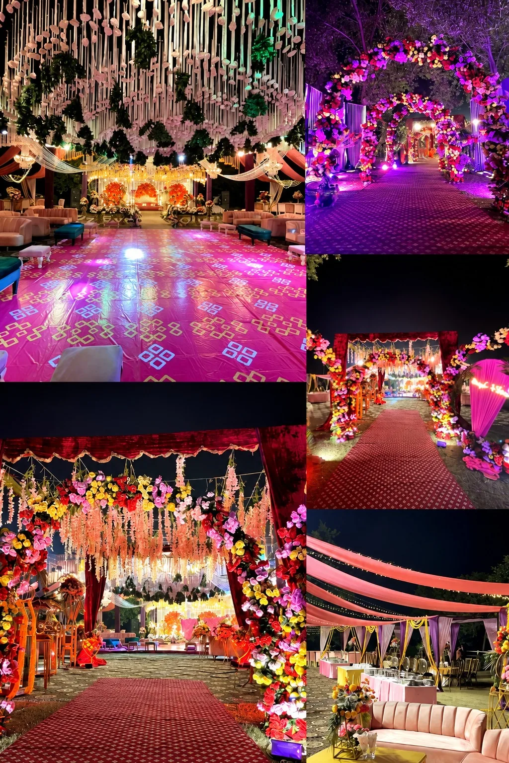 Wedding decorators in Pakistan: mehndi stages, floral setups and lighting ideas