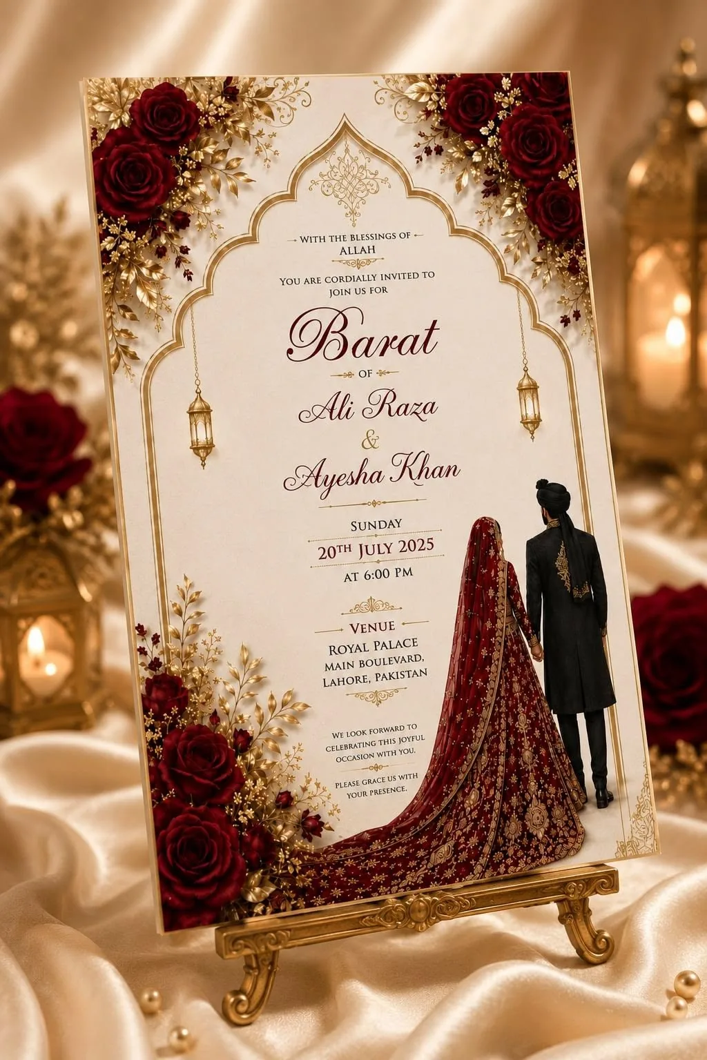 Wedding invitations in Pakistan: printed cards, e-cards, WhatsApp invites and RSVP
